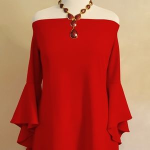 Vince Camuto Off Shouder Dress